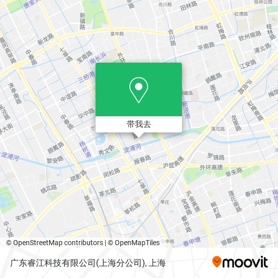 广东睿江科技有限公司(上海分公司)地图