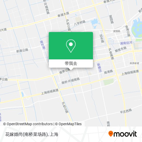 花嫁婚尚(南桥菜场路)地图