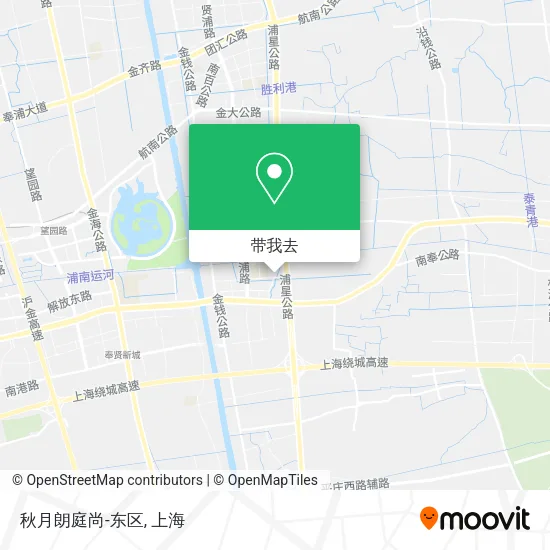 秋月朗庭尚-东区地图