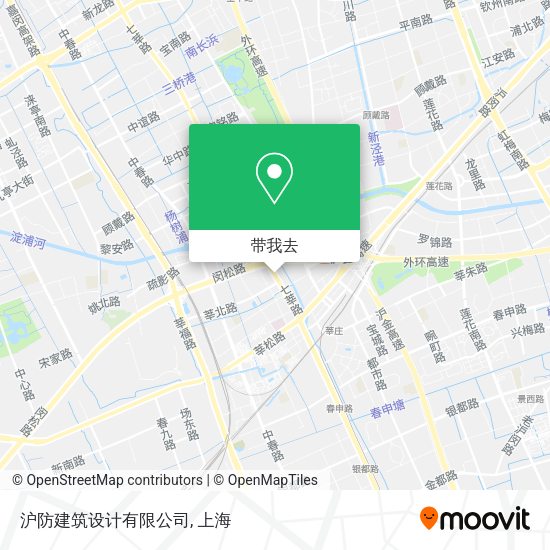 沪防建筑设计有限公司地图