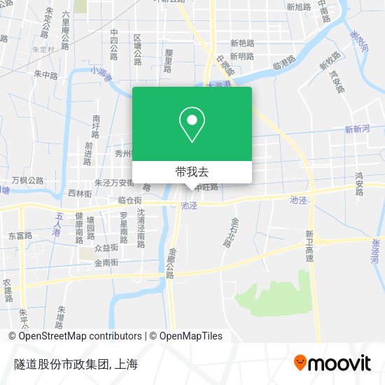 隧道股份市政集团地图