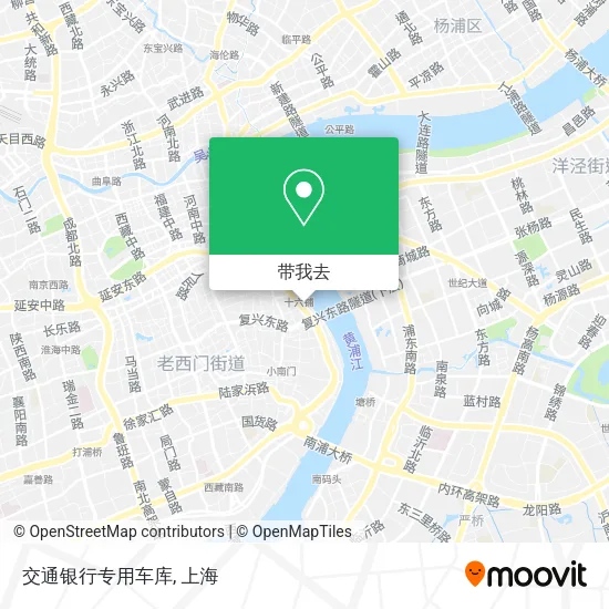 交通银行专用车库地图