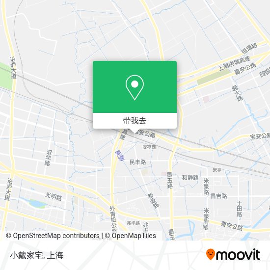 小戴家宅地图