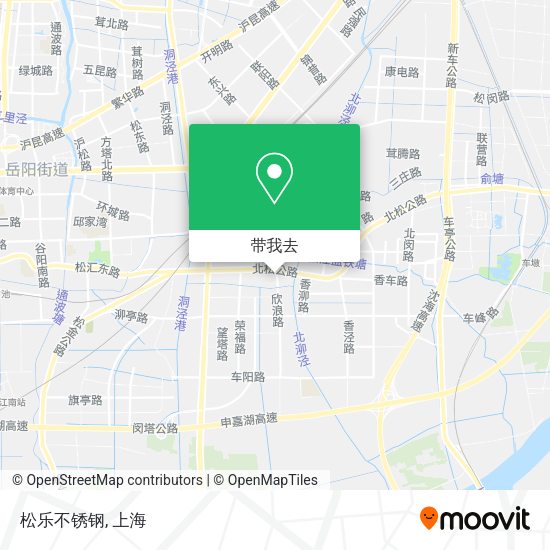 松乐不锈钢地图