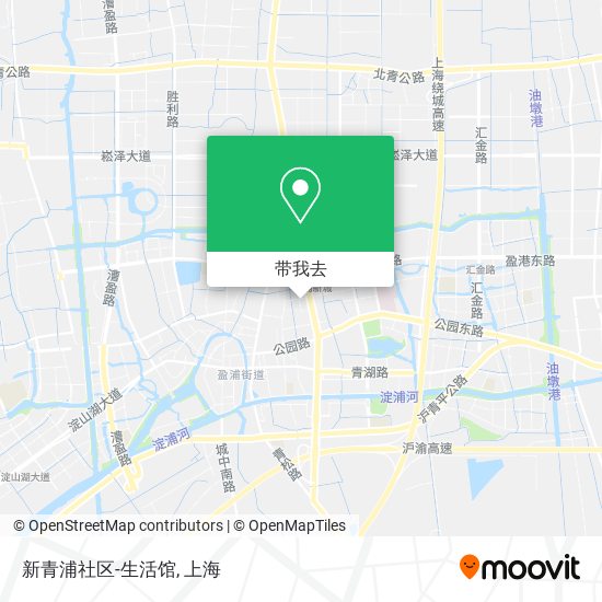 新青浦社区-生活馆地图