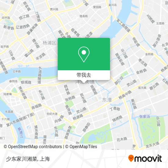 少东家川湘菜地图