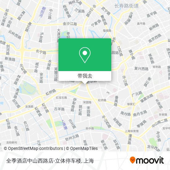 全季酒店中山西路店-立体停车楼地图