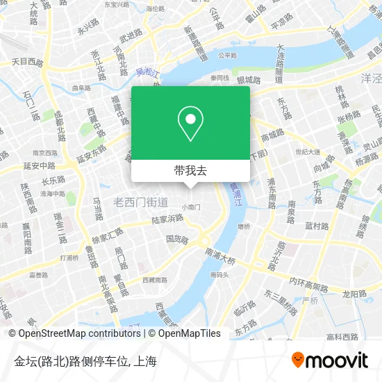 金坛(路北)路侧停车位地图