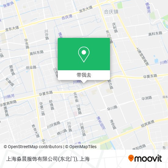 上海淼晨服饰有限公司(东北门)地图