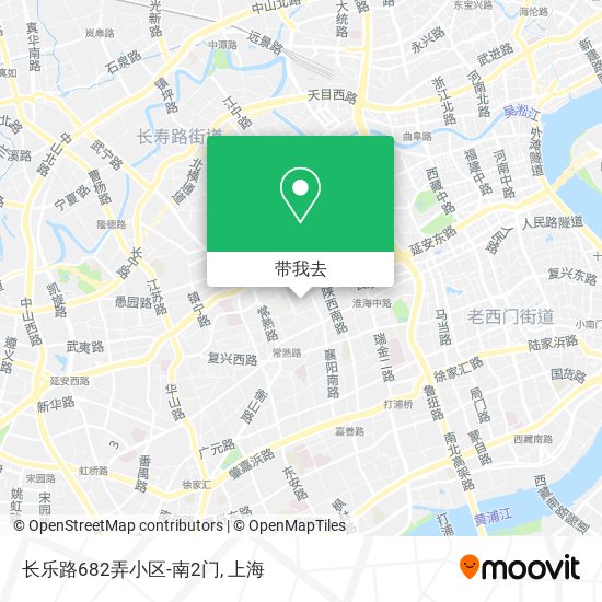 长乐路682弄小区-南2门地图