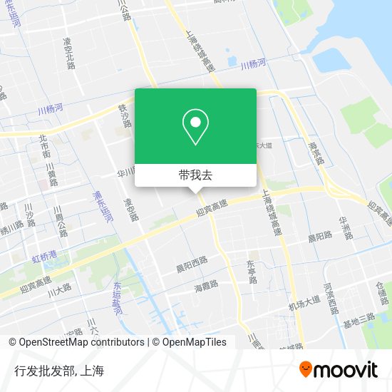 行发批发部地图