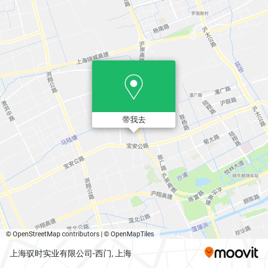 上海驭时实业有限公司-西门地图