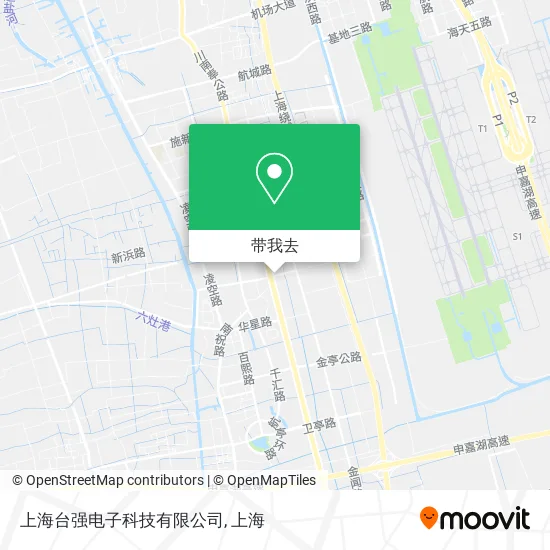 上海台强电子科技有限公司地图