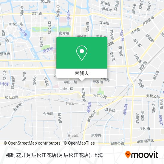 那时花开月辰松江花店地图
