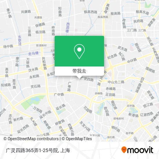广灵四路365弄1-25号院地图