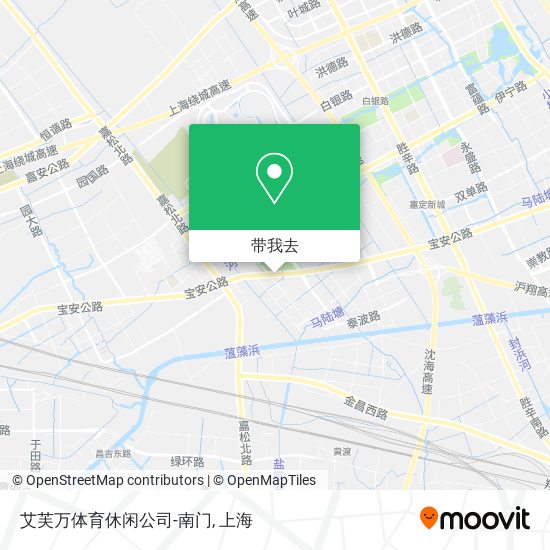 艾芙万体育休闲公司-南门地图