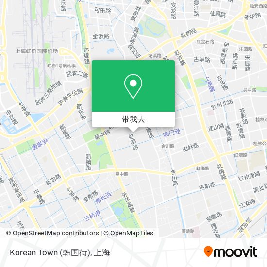 Korean Town (韩国街)地图