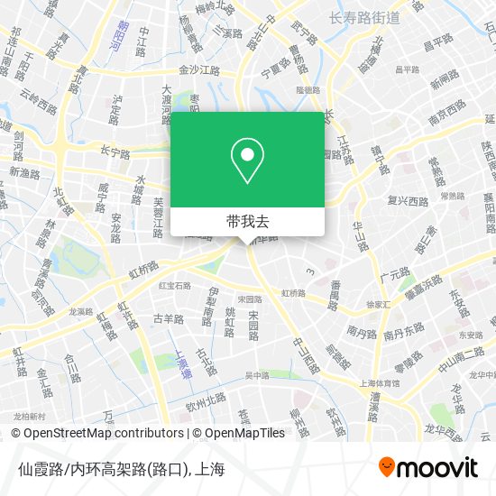 仙霞路/内环高架路(路口)地图