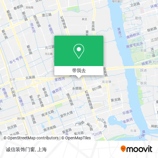诚信装饰门窗地图