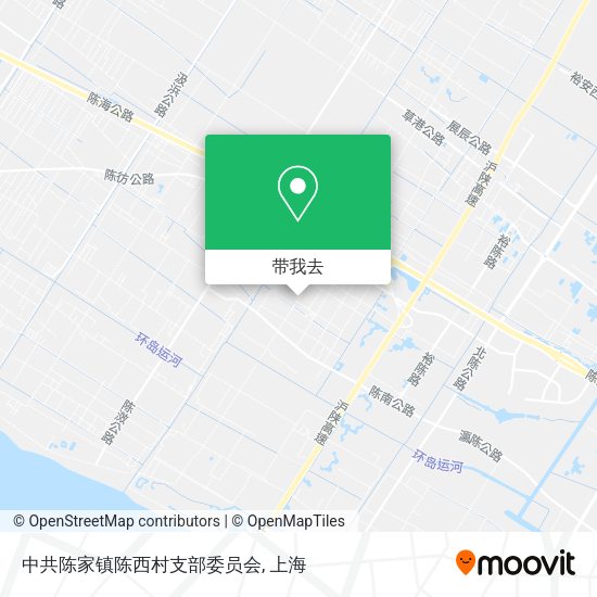中共陈家镇陈西村支部委员会地图