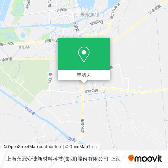上海永冠众诚新材料科技(集团)股份有限公司地图