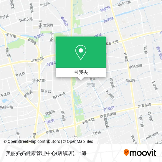 美丽妈妈健康管理中心(唐镇店)地图