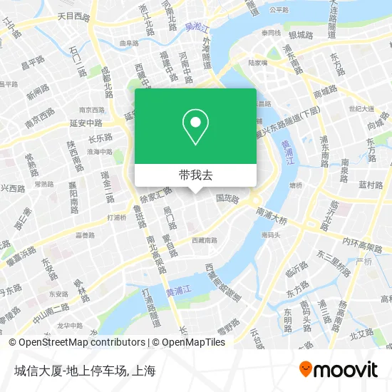 城信大厦-地上停车场地图