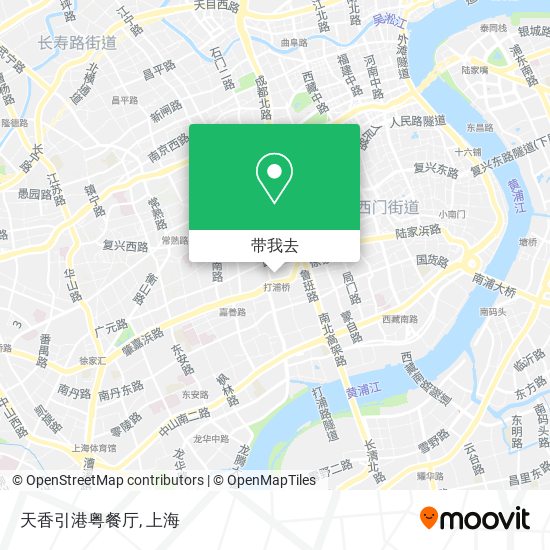 天香引港粤餐厅地图