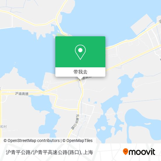 沪青平公路/沪青平高速公路(路口)地图