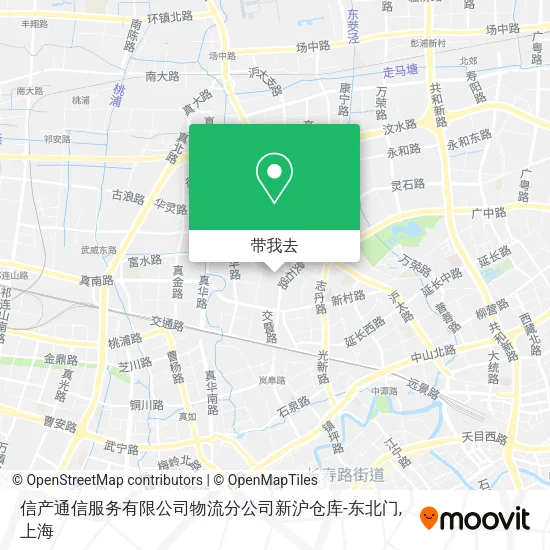信产通信服务有限公司物流分公司新沪仓库-东北门地图