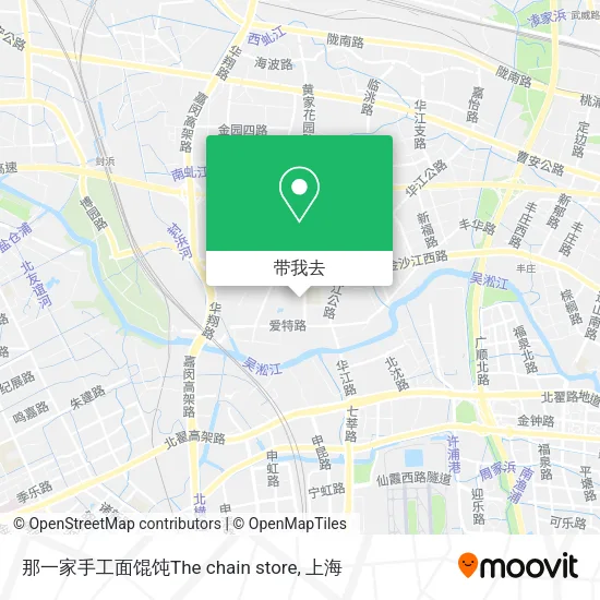 那一家手工面馄饨The chain store地图