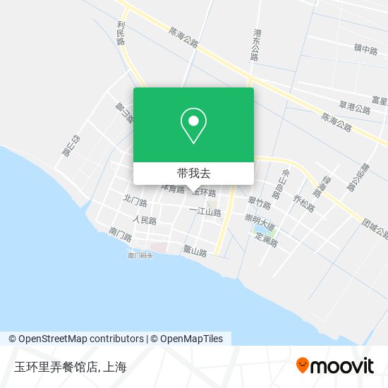 玉环里弄餐馆店地图