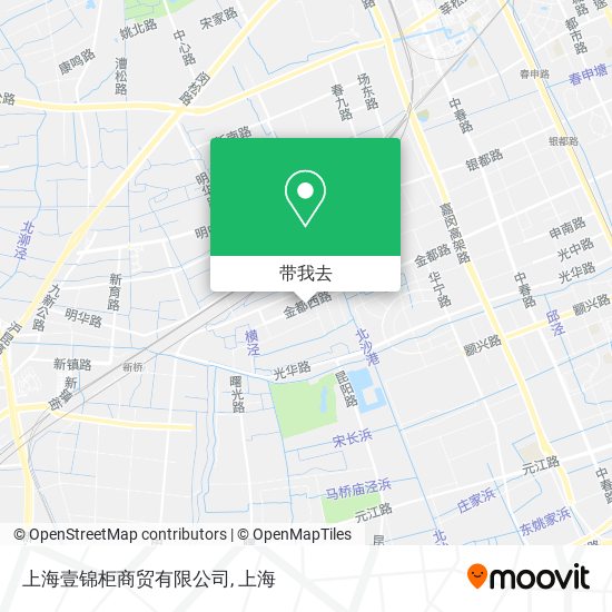 上海壹锦柜商贸有限公司地图