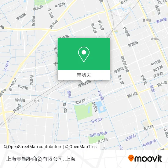 上海壹锦柜商贸有限公司地图