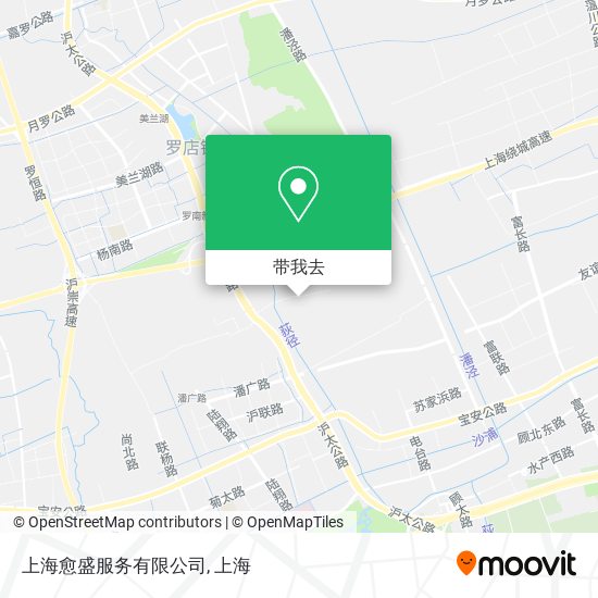 上海愈盛服务有限公司地图
