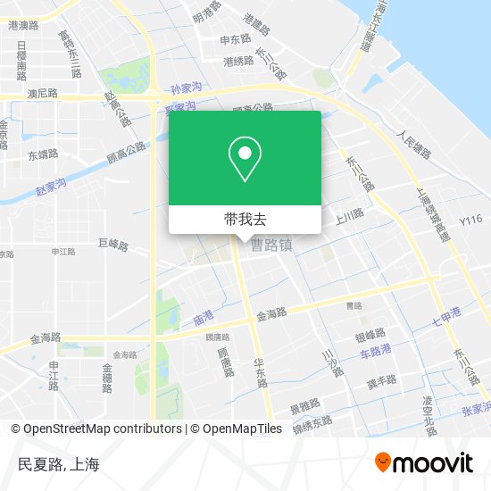 民夏路地图