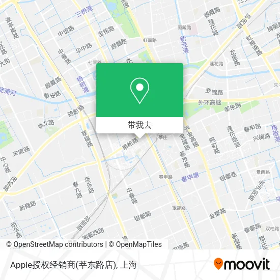 Apple授权经销商(莘东路店)地图