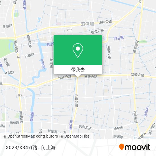 X023/X347(路口)地图