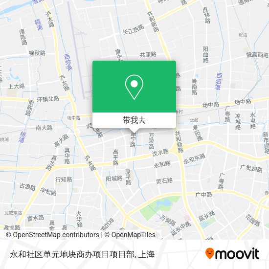 永和社区单元地块商办项目项目部地图