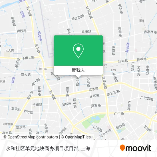 永和社区单元地块商办项目项目部地图