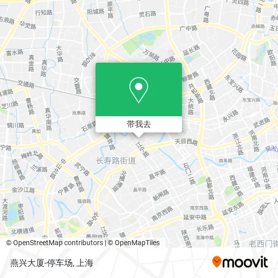 燕兴大厦-停车场地图