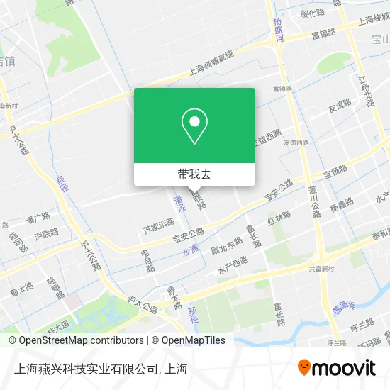 上海燕兴科技实业有限公司地图