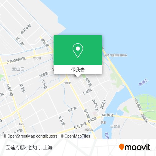 宝莲府邸-北大门地图