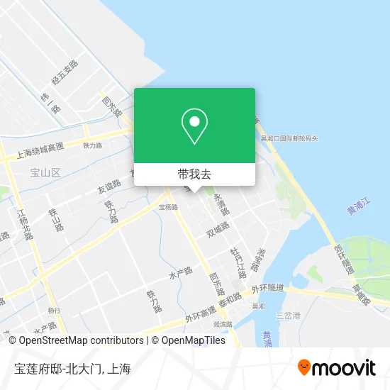 宝莲府邸-北大门地图