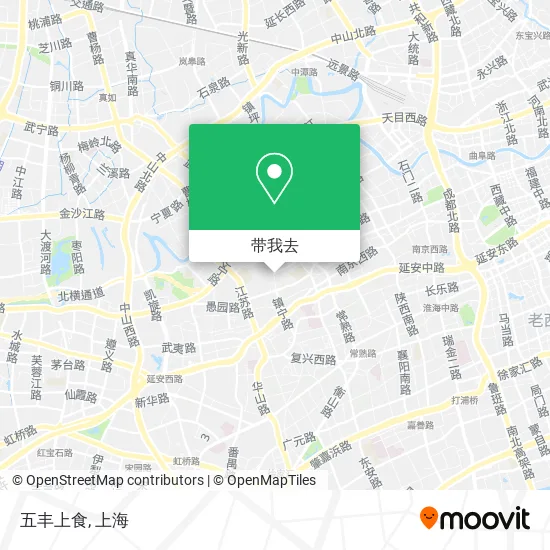 五丰上食地图