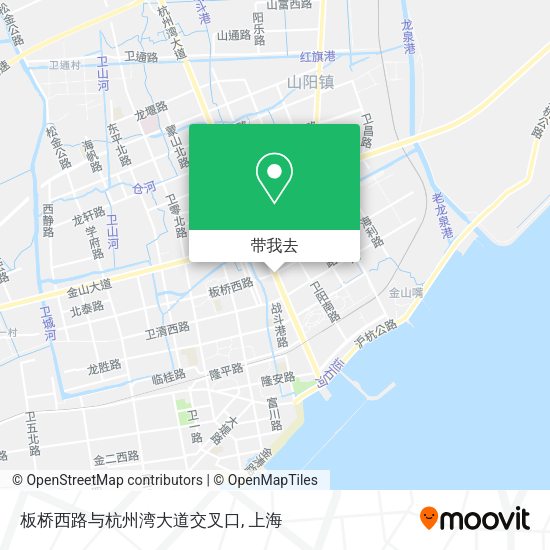 板桥西路与杭州湾大道交叉口地图