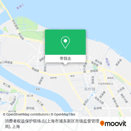 消费者权益保护联络点(上海市浦东新区市场监督管理局)地图