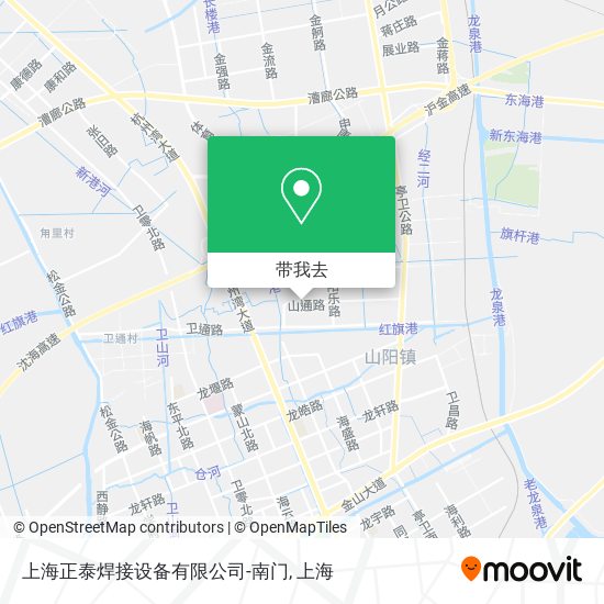 上海正泰焊接设备有限公司-南门地图