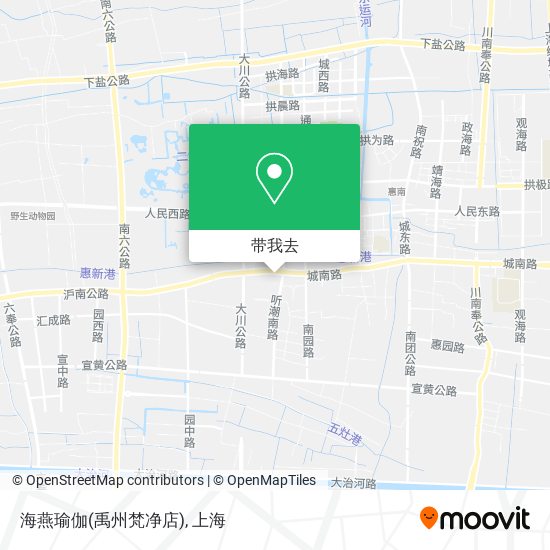 海燕瑜伽(禹州梵净店)地图