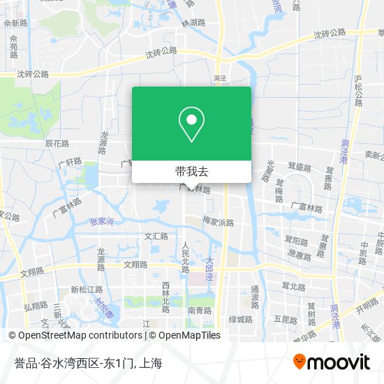 誉品·谷水湾西区-东1门地图